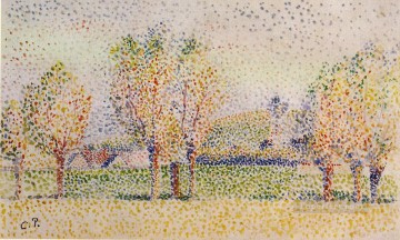  eragny Painting - eragny landscape Camille Pissarro